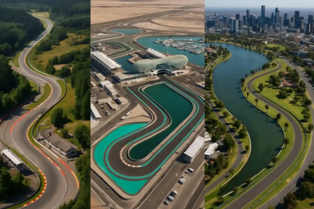 Реконструкция трасс F1: как изменились Спа, Яс-Марина и Альберт-Парк